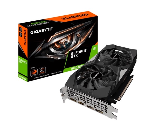 Graphics Card GIGABYTE GeForce GTX 1660 SUPER OC 6GB GV-N166SOC-6GD