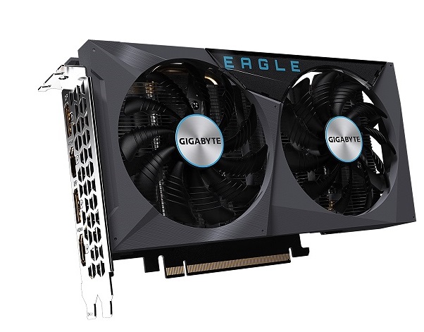 Graphics Card GIGABYTE GeForce RTX 3050 EAGLE 8GB GV-N3050EAGLE-8GD