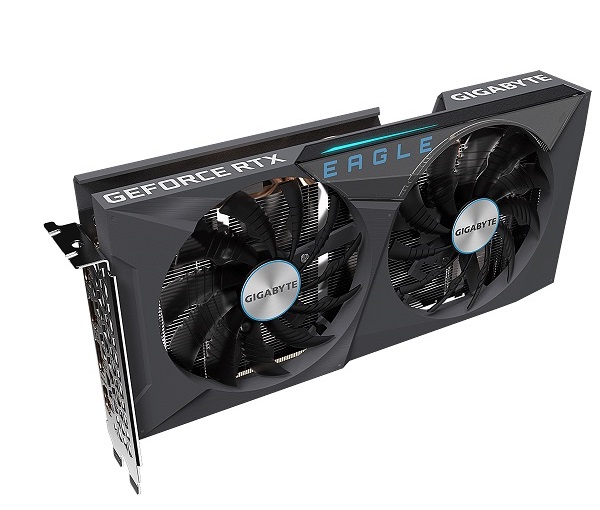 Graphics Card GIGABYTE GeForce RTX 3060 EAGLE OC 12GB N3060EAGLE OC-12GD