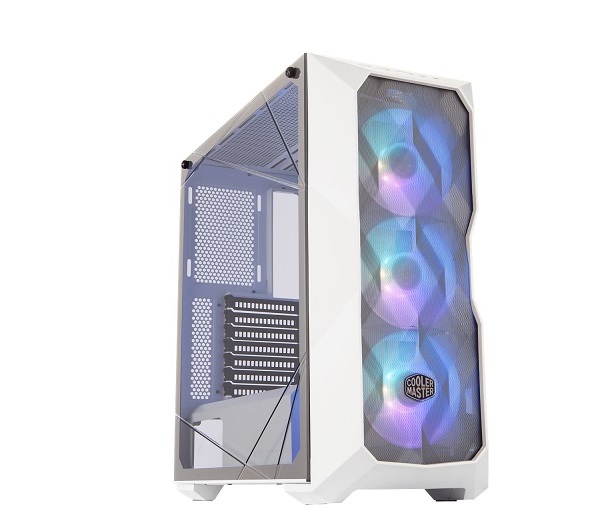 Case không nguồn COOLER MASTER BOX TD500 TG MESH WHITE ARGB