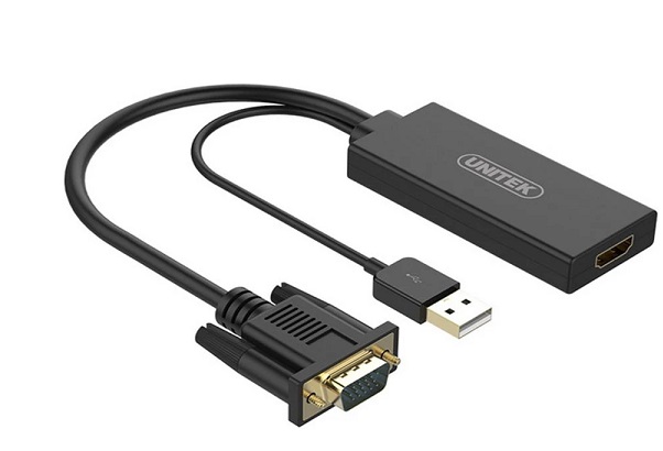 Cáp chuyển đổi VGA sang HDMI Unitek 8711