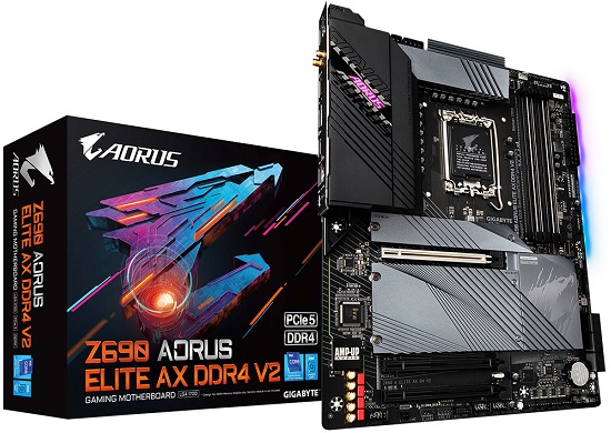 Mainboard GIGABYTE Z690 A ELITE AX D4 V2