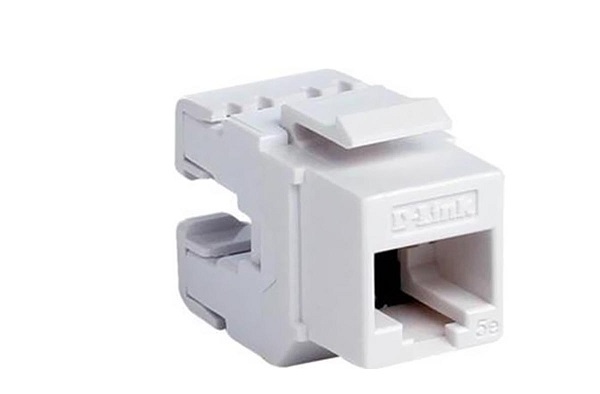 D-Link Cat.5E UTP Keystone Jack NKJ-5EWHI1B21