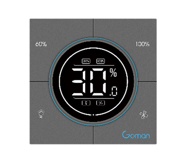 Dimmer đèn và quạt thông minh GOMAN GM-F427