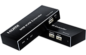 Phụ kiện máy chiếu | HDTEC HDMI KVM LOOP 60M 1080P (USB, Loop)