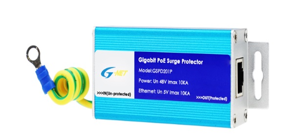 Gigabit PoE Surge Protector G-NET GSPD201P