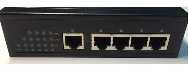 4-port 10/100Base-T(X) PoE + 1-port 10/100Base-F(X) Switch WINTOP YT-DS305-5T-AF