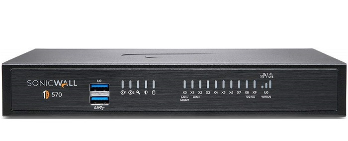 Thiết bị tường lửa SonicWall TZ570 (02-SSC-2833)