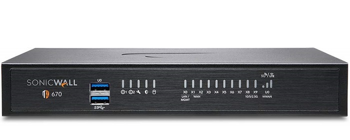 Thiết Bị Tường Lửa SonicWall TZ670 Total Secure - Essential Edition (02 ...