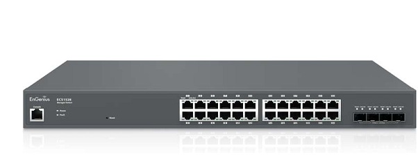 Cloud Managed 24 Port Gigabit Switch EnGenius ECS1528