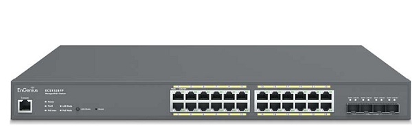 Cloud Managed 24 Port PoE+ Switch EnGenius ECS1528FP