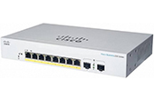 Thiết bị mạng Cisco | 8-port Gigabit Ethernet + 2-port Gigabit SFP PoE Smart Switch CISCO CBS220-8P-E-2G-EU