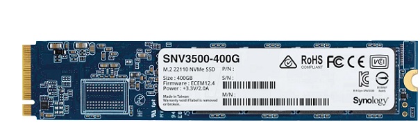 Ổ cứng SSD M.2 NVMe 400GB SYNOLOGY SNV3510-400G