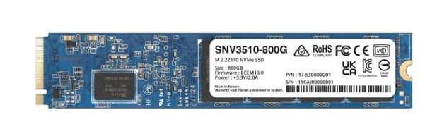 Ổ cứng SSD M.2 NVMe 800GB SYNOLOGY SNV3510-800G