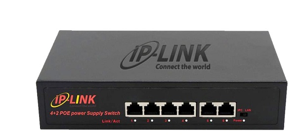 6-Port 10/100Mbps PoE Switch IP-LINK IPL-04POE