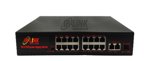 16-Port 10/100Mbps PoE Switch IP-LINK IPL-16POE