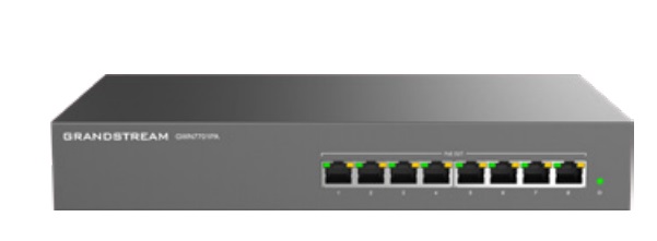 8-Port Gigabit PoE Unmanaged Network Switch Grandstream GWN7701PA