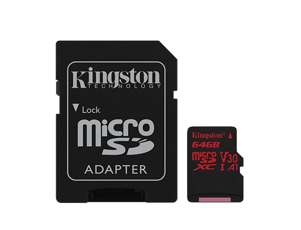 Thẻ nhớ microSD 64GB KINGSTON SDCR/64GB