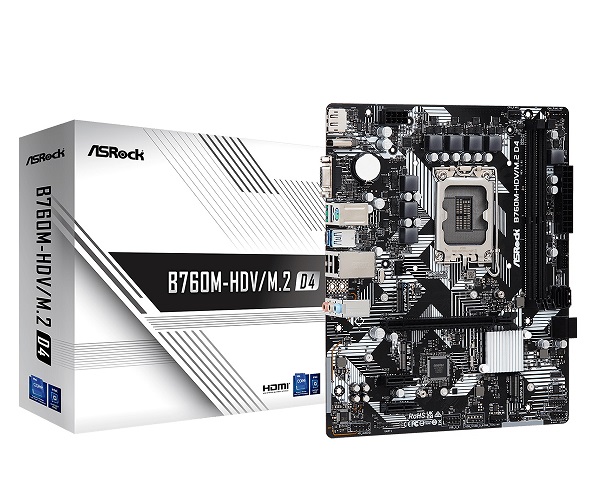 Mainboard ASRock B760M-HDV/M.2 D4