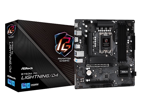 Mainboard ASRock B760M PG Lightning/D4