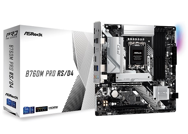 Mainboard ASRock B760M Pro RS/D4