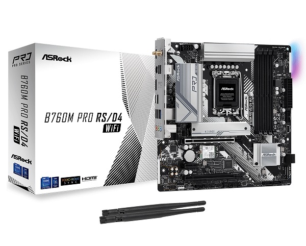 Mainboard ASRock B760M Pro RS/D4 Wifi