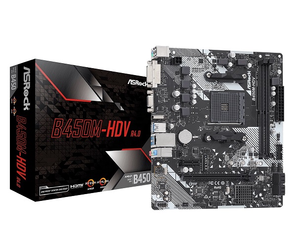 Mainboard ASRock B450M-HDV R4.0