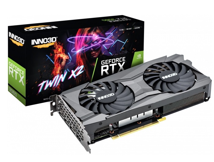 Graphics Card INNO3D GeForce RTX 3060 Twin X2 12GB