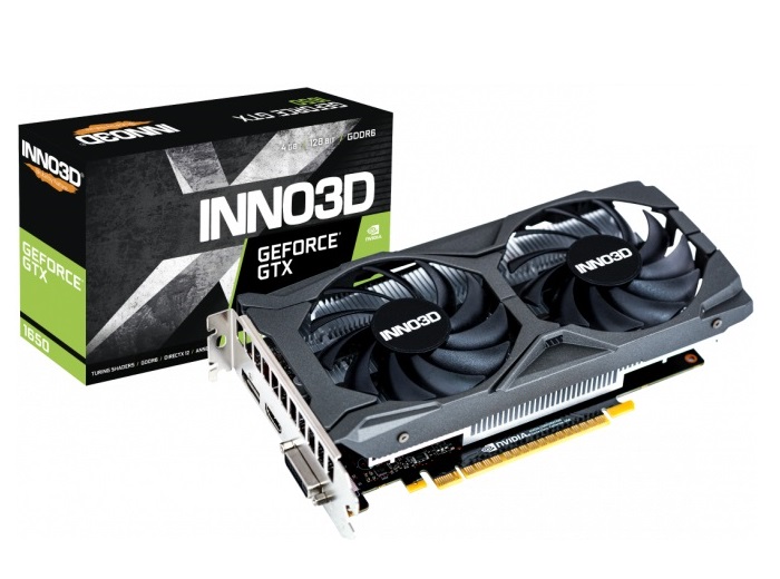 Graphics Card INNO3D GeForce GTX 1650 GDDR6 Twin X2 OC V2