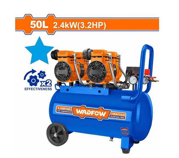 Máy nén khí không dầu 2400W-50L WADFOW WAP2A45