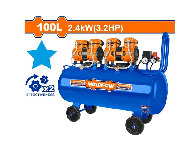 Máy nén khí không dầu 2400W-100L WADFOW WAP2R41