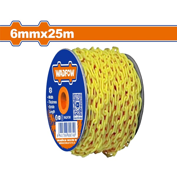 Dây xích nhựa PP 6mmx25m WADFOW WYJ6A06