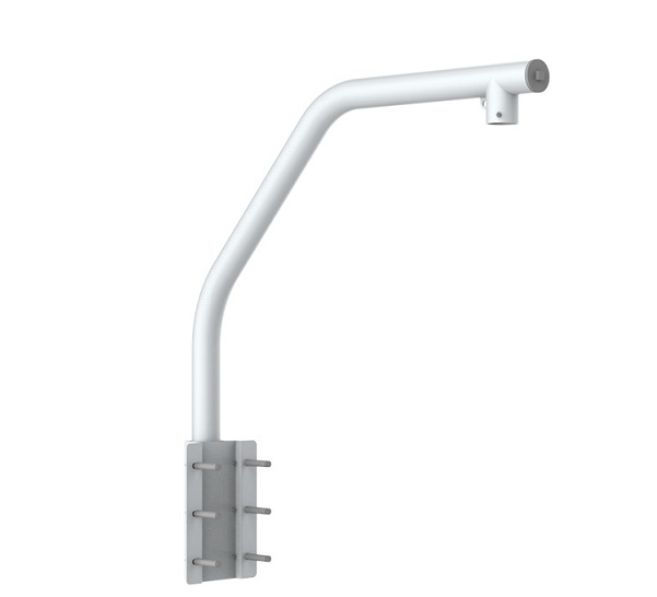 PTZ Dome Gooseneck Bracket Mount I-PRO M-PARAPET