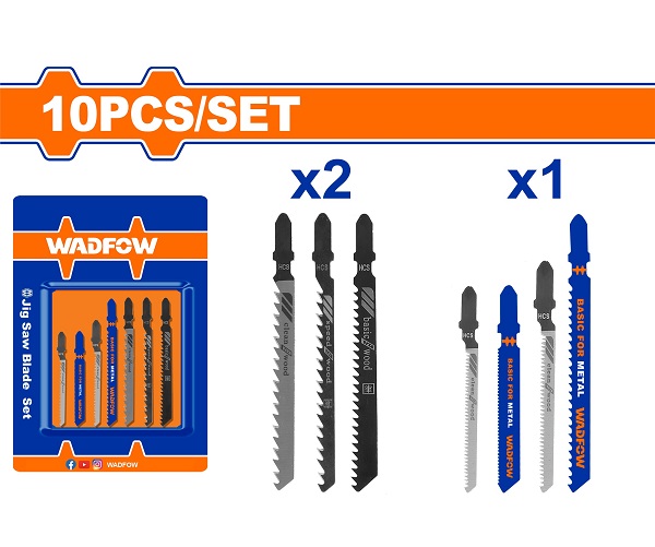 Bộ 10 lưỡi cưa lọng đa năng WADFOW WJB3K11