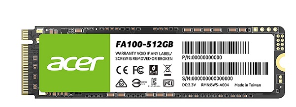 Ổ cứng SSD ACER FA100-512GB