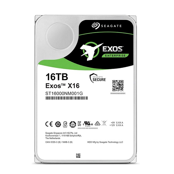 Ổ cứng chuyên dụng 16TB Exos Enterprise SEAGATE ST16000NM001G