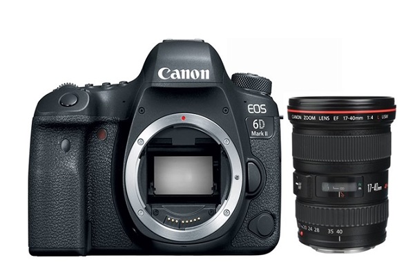 Máy ảnh CANON EOS 6D Mark II Body + Canon EF17-40mm F4 L USM (nhập khẩu)