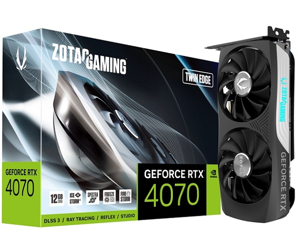 Gaming GeForce RTX 4070 Twin Edge ZOTAC ZT-D40700E-10M