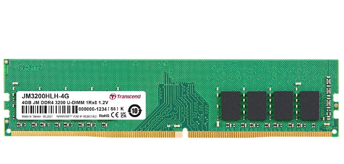 RAM Desktop DDR4-3200 4GB Transcend JM3200HLH-4G