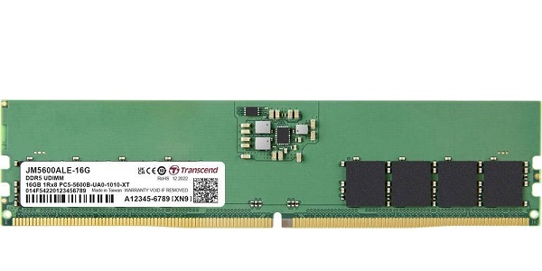 RAM Desktop DDR5-5600 32GB Transcend JM5600ALE-16G