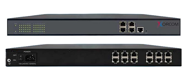 High Density (HD) FXS VoIP Gateway XORCOM GW0048S-45