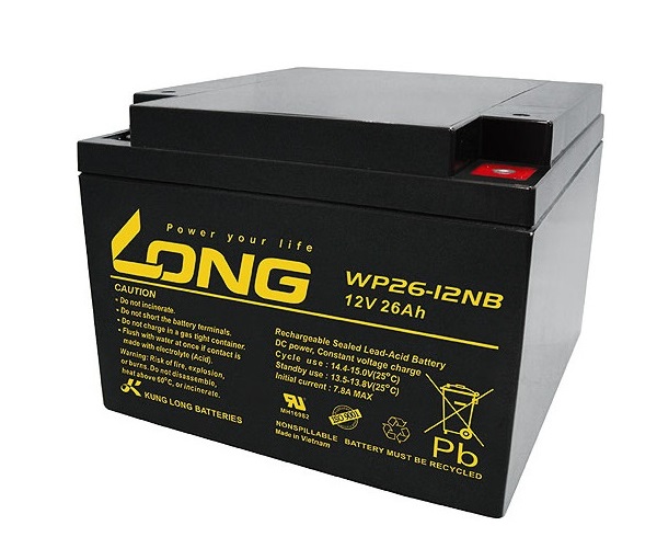 Ắc quy 12V-26Ah Long WP26-12NB