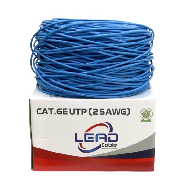 Cáp mạng Cat6E UTP 25AWG PVC LEAD CABLE CAT.6EUTP25AWG