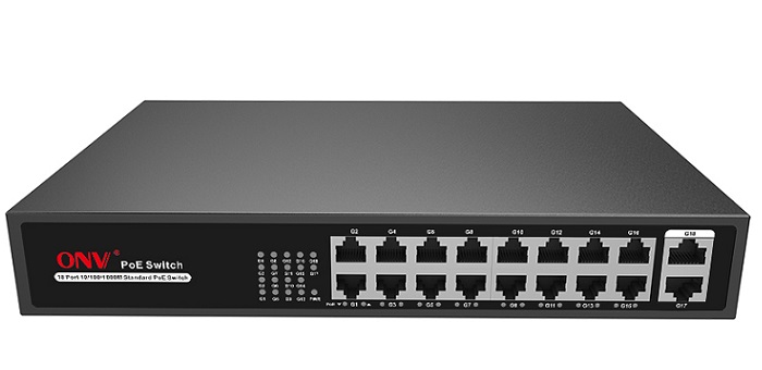 16-port Gigabit PoE Switch ONV H3016PS