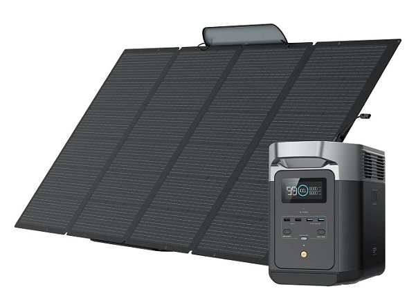 Trạm sạc di động EcoFlow DELTA 2+400W solar panel