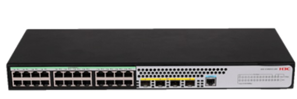 24-Port PoE GE + 4-Port 1000Base-X SFP Managed Switch H3C LS-1850V2-28X-HPWR-GL