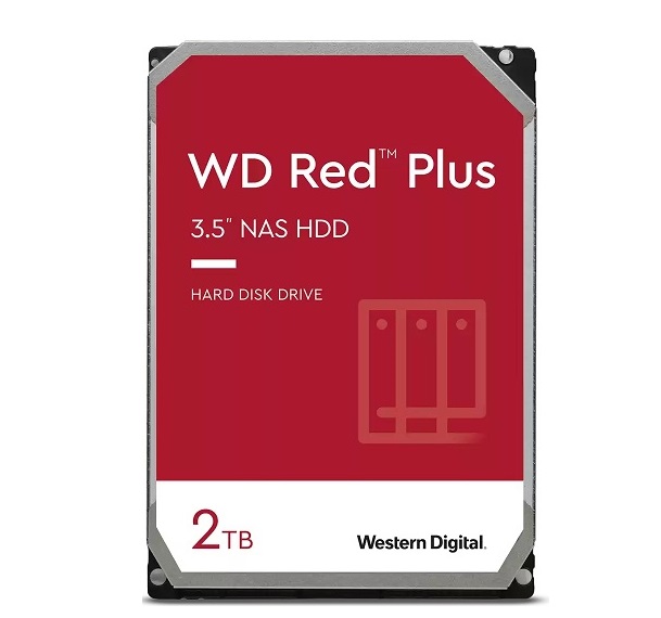 Ổ cứng chuyên dụng 2TB WESTERN RED Plus NAS WD20EFPX