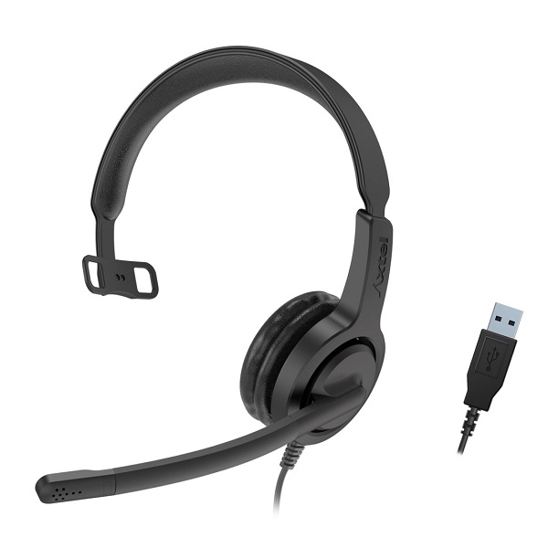 Tai nghe Headset AXTEL Voice 28 mono USB-A (AXH-V28USBM)