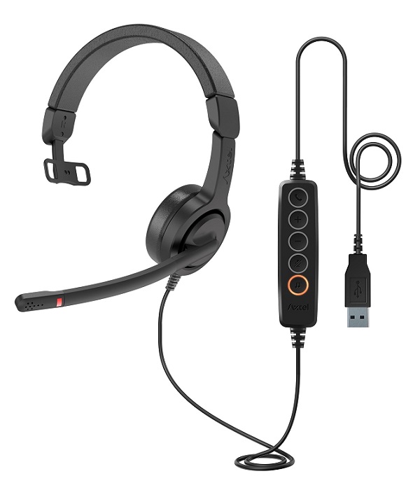 Tai nghe Headset AXTEL Voice UC40 mono USB-A (AXH-V40UCM)