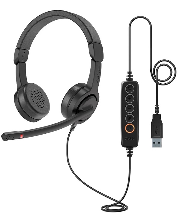 Tai nghe Headset AXTEL Voice UC40 stereo USB-A (AXH-V40UCD)